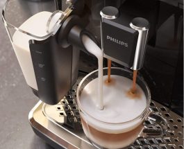 Zoom sur la cafetière Philips Lattego