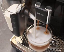 Zoom sur la cafetière Philips Lattego